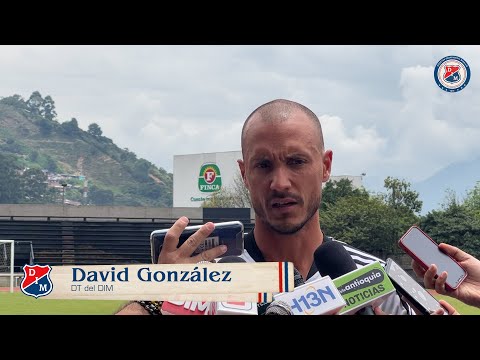 [Reacciones DIM 🔴🔵🎥] David González en la previa del partido vs. Pereira - Fecha 13