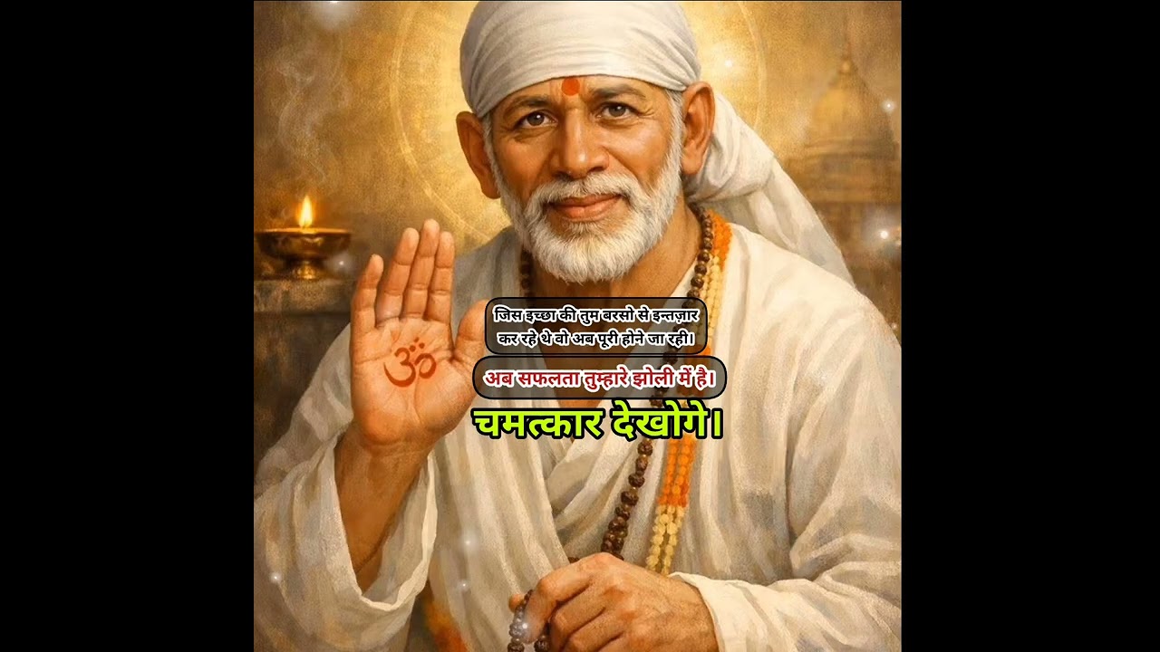 🔱 TODAY SAI SANDESH • SAI MIRACLE BLESSINGS • SAI VACHAN • SAI DIVINE LOVE • SAI BABA 🔱