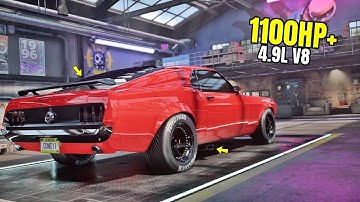 Need for Speed Heat Gameplay - 1100HP+ FORD MUSTANG BOSS 302 Customization | Max Build
