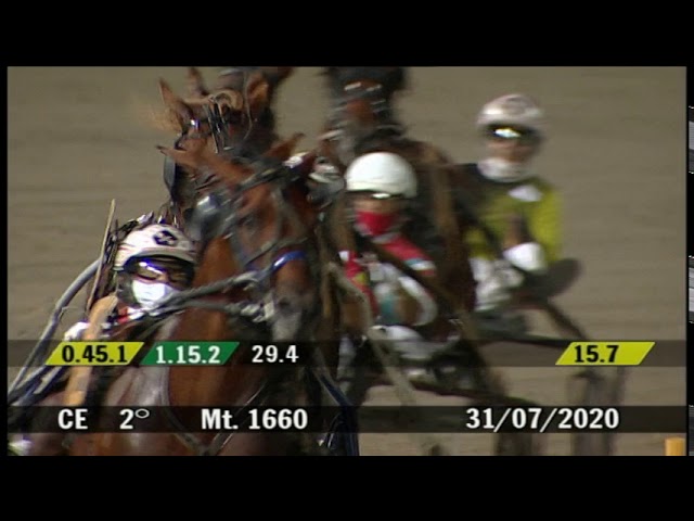 2020 07 31 | Corsa 2 | Metri 1660 | Premio Guiglia