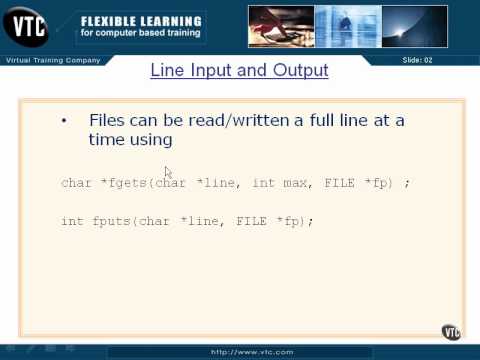 Line Input & Output 8.9