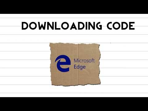 Download Micro:bit .hex file met Edge naar je micro:bit