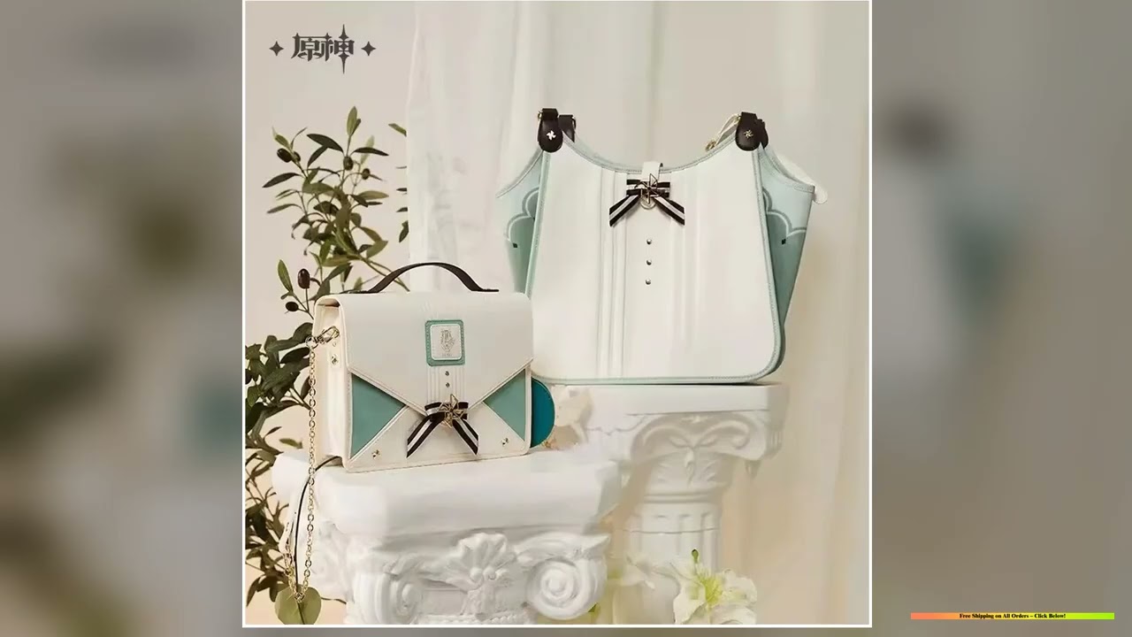 Goods in stock Official Genshin Impact Venti Theme Impression Series Envelope Bag Fashion New Tote