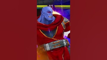 Thanos defeats  Spiderman | Marvel vs Capcom: Infinite