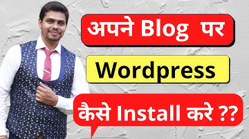 How to install Wordpress on our Bluehost hosting account! Make Money Blogging #06