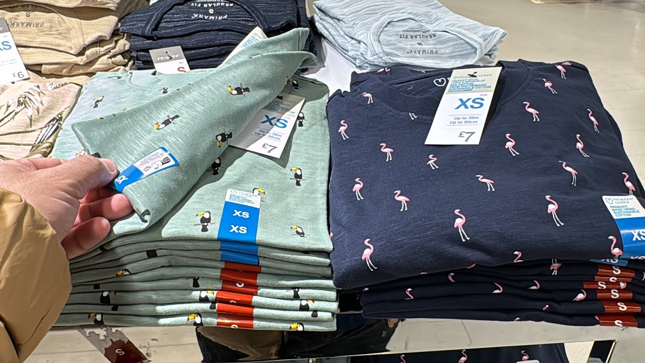 PRIMARK MEN'S NEW COLLECTION / APRIL 2024