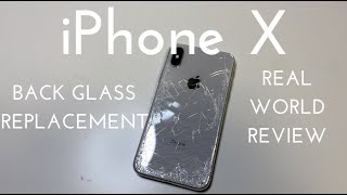 iPhone X Back Glass Replacement (How to fix the back for $15)