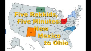 Five Rekkids, Five Minutes: New Mexico to Ohio