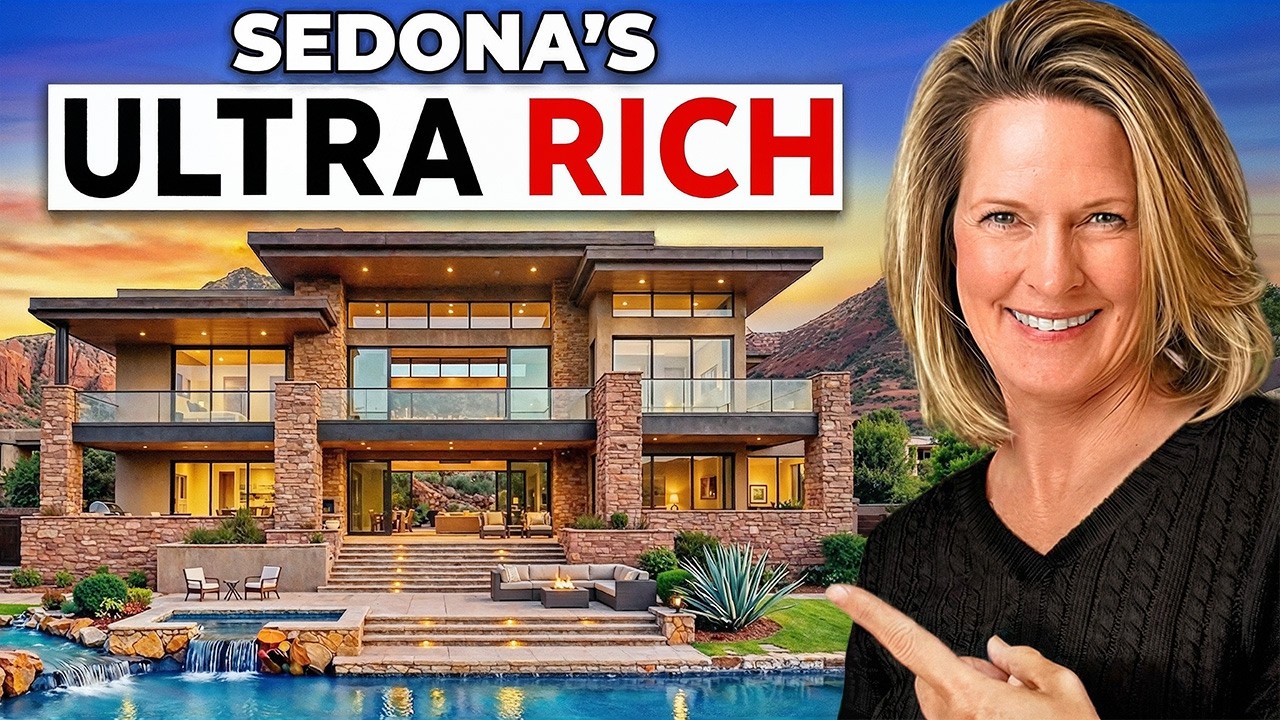 Где живут сверхбогатые жители Седоны, штат Аризона?
