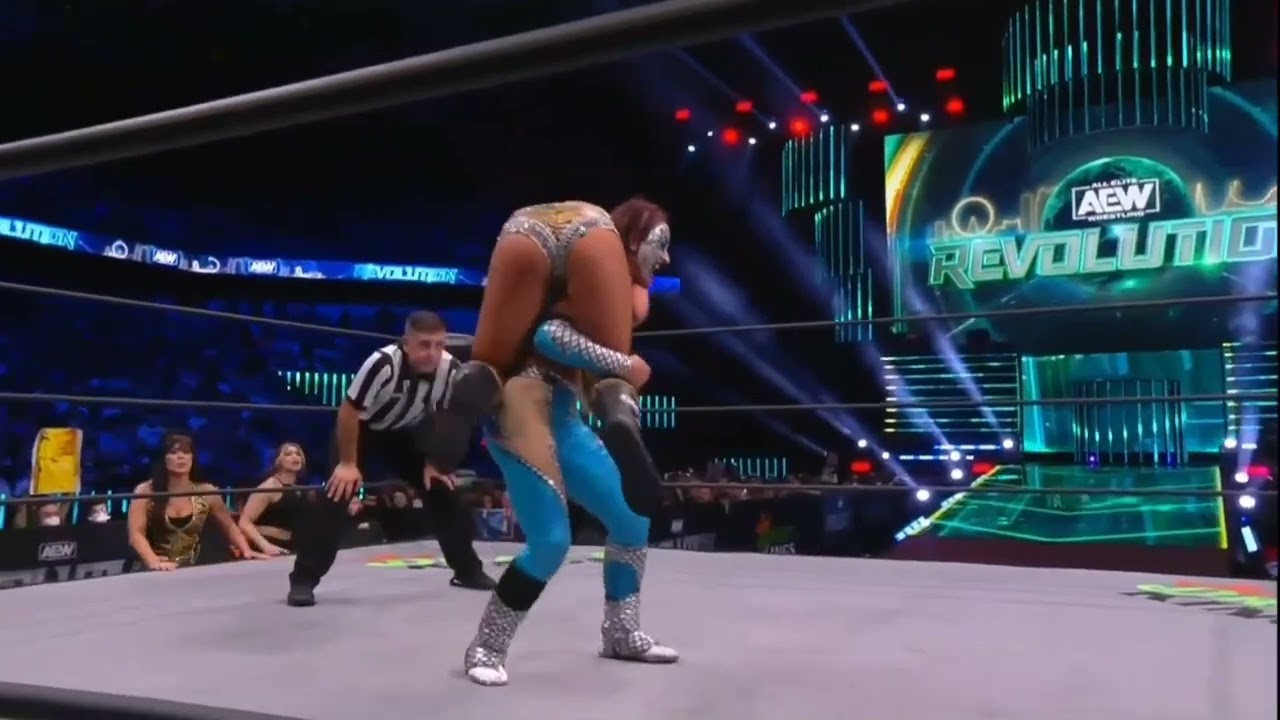 Britt Baker vs Thunder Rosa - Revolution 2022 Highlights