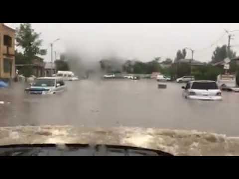 Video: Hanանաբաևան ցույց տվեց, թե ինչպես է նա և Մելաձեն լողում գետում անձրևի տակ