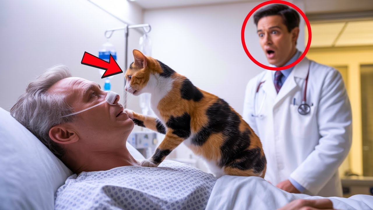 ΕΝΑΣ ΑΔΕΣΠΟΤΟΣ ΓΑΤΟΣ ΜΠΑΙΝΕΙ ΣΤΟ ΔΩΜΑΤΙΟ ΤΟΥ ΕΚΑΤΟΜΜΥΡΙΟΥΧΟΥ ΣΕ ΚΩΜΑ… ΚΑΙ ΚΑΝΕΙ ΕΝΑ ΘΑΥΜΑ