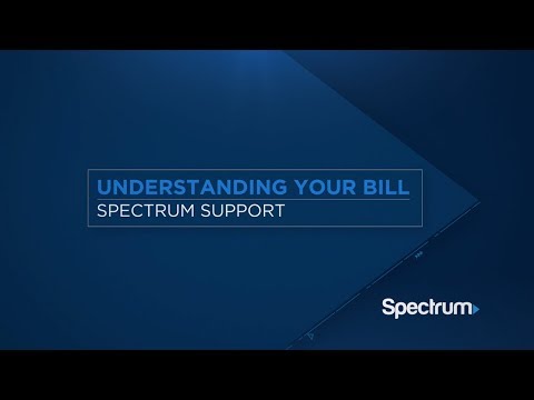 Your Spectrum Bill