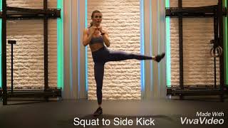 Squat to Side Kick