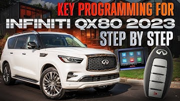 Key programming - Infiniti QX80 2023