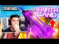 REACTING to my FIRST EVER REBIRTH GAME on YOUTUBE!😱