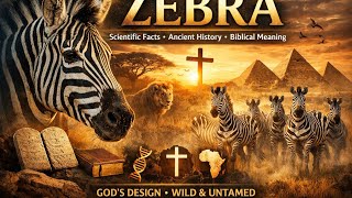 ZEBRA Scientific Facts Ancient History Biblical Meaning Wildlife Documentary ACL