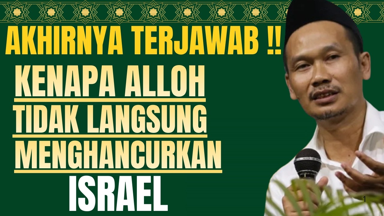 GUS BAHA - KENAPA ALLOH TIDAK LANGSUNG MENGHANCURKAN ISRAEL?INI JAWABAN GUS BAHA#2026