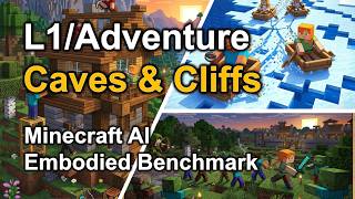 Minecraft AI Embodied Benchmark: Caves & Cliffs with Minecraft AI-Python (version 202605)
