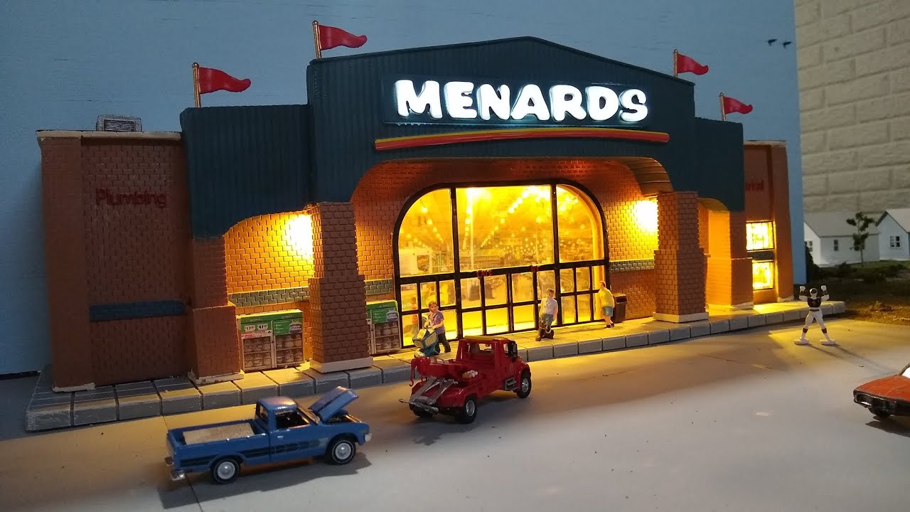 Review of the Menards O Scale Menards! YouTube