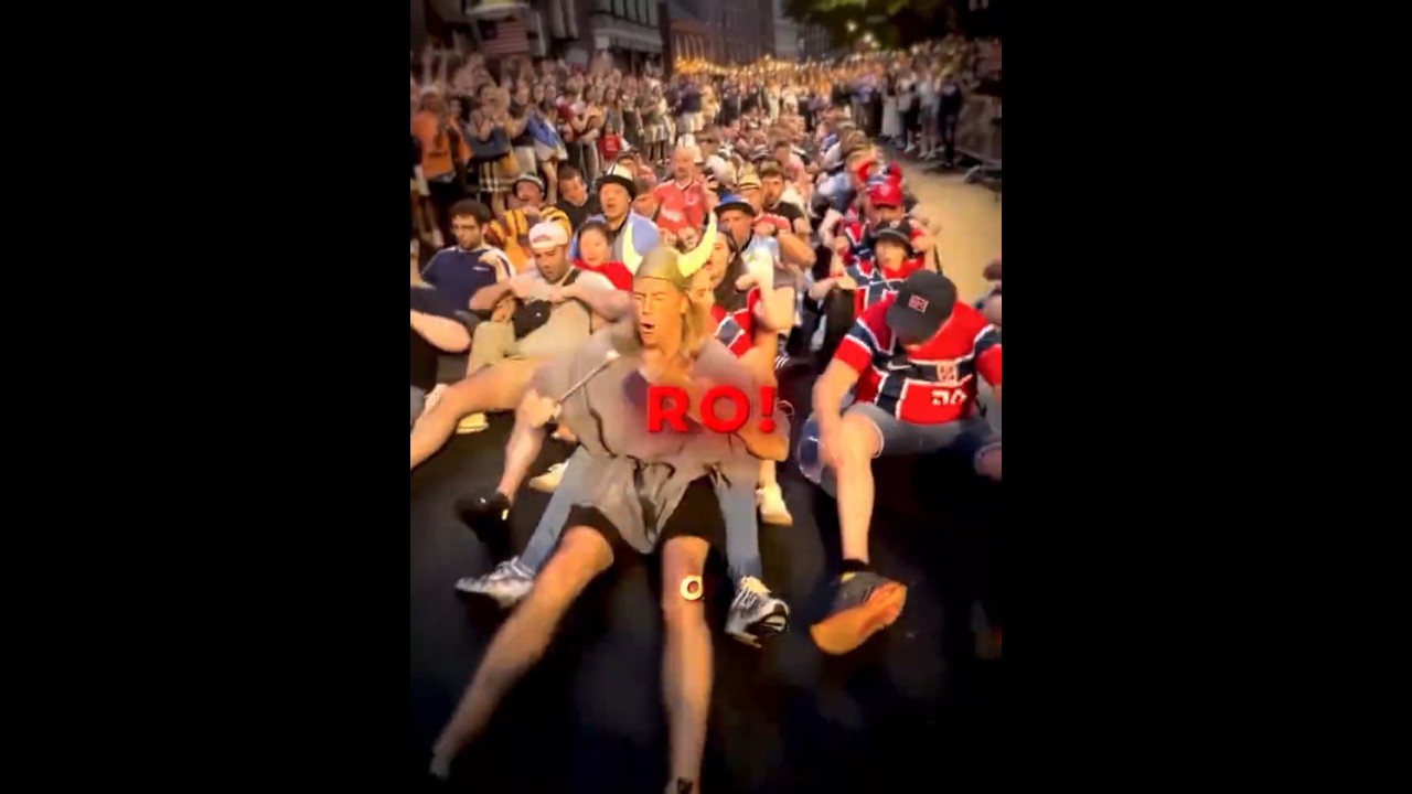 Norway Real Vikings Celebration 🥶🤯