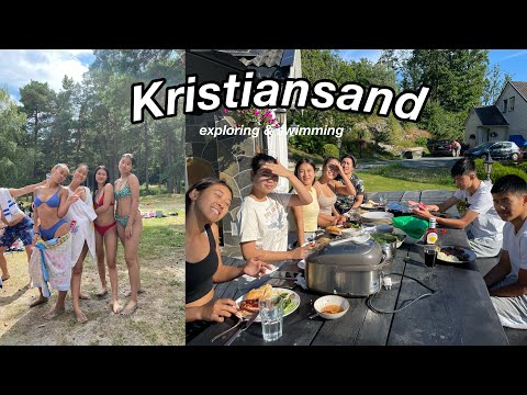 Kristiansand VLOG PT. 1 | exploring & swimming