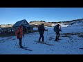 Ski de randonne nordique sur les hauts plateaux du vercors