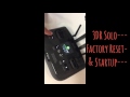 3dr solo factory reset  initial setup