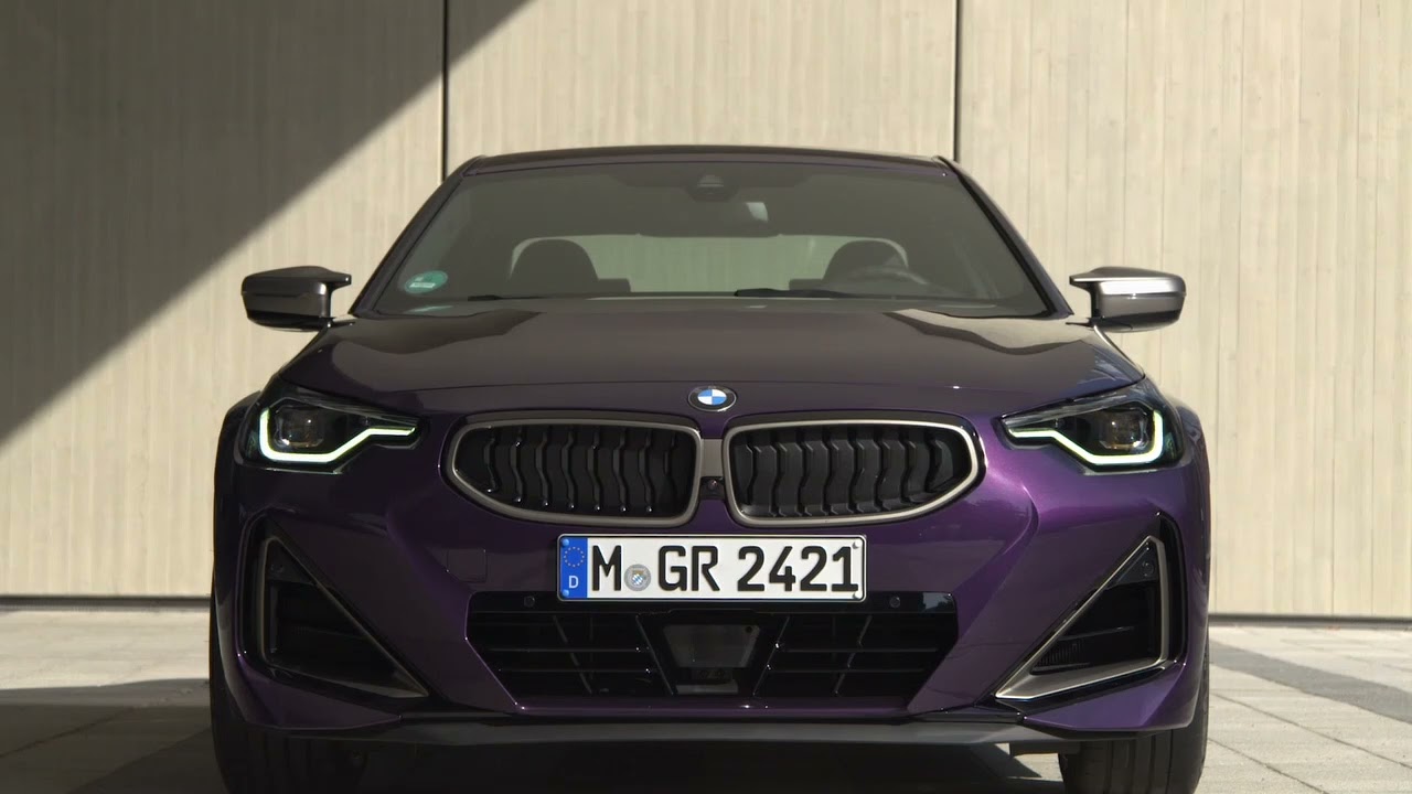 The all new BMW 2 Series Coupé Exterior Design video Auto Motions 2021