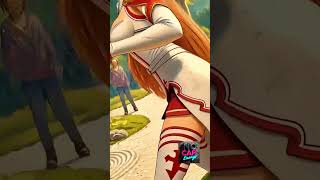Did Asuna Yuuki just make a park feel like a fairy tale? 🌸