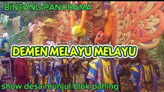 BUROK BINTANG PANORAMA || show desa munjul blok pahing || demen melayu melayu