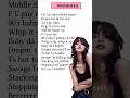 BLACKPINK Boombayah Lisa English Rap Lyrics Blackpink Blink Lisa Shorts Viral Lyrics