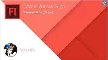 Belajar Adobe Flash Basic  21   Animasi Hujan 5 Finish