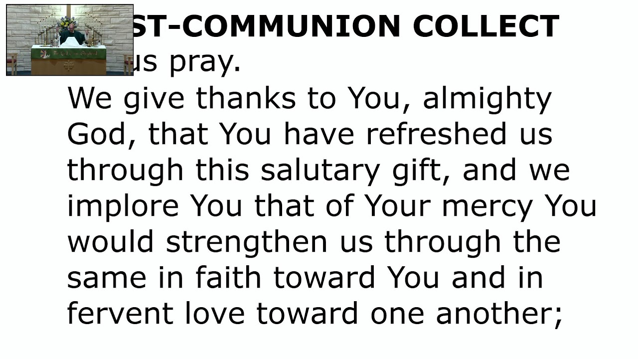 Fourth Sunday after Pentecost 6/21/26