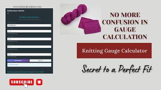 How to Use Knitting Gauge Calculator in Hindi/Urdu | Easy Tutorial for Beginners