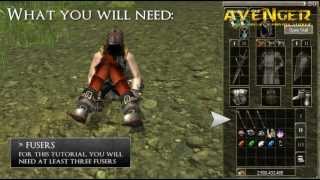 [RYL2 Avenger] Downgrading and making items