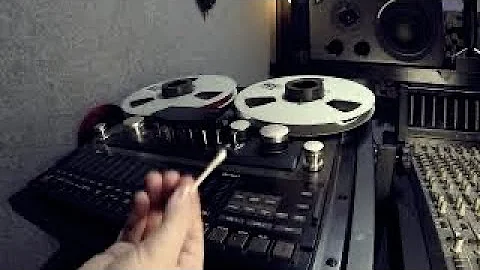 Cleaning the Tascam MSR16 Reel to Reel