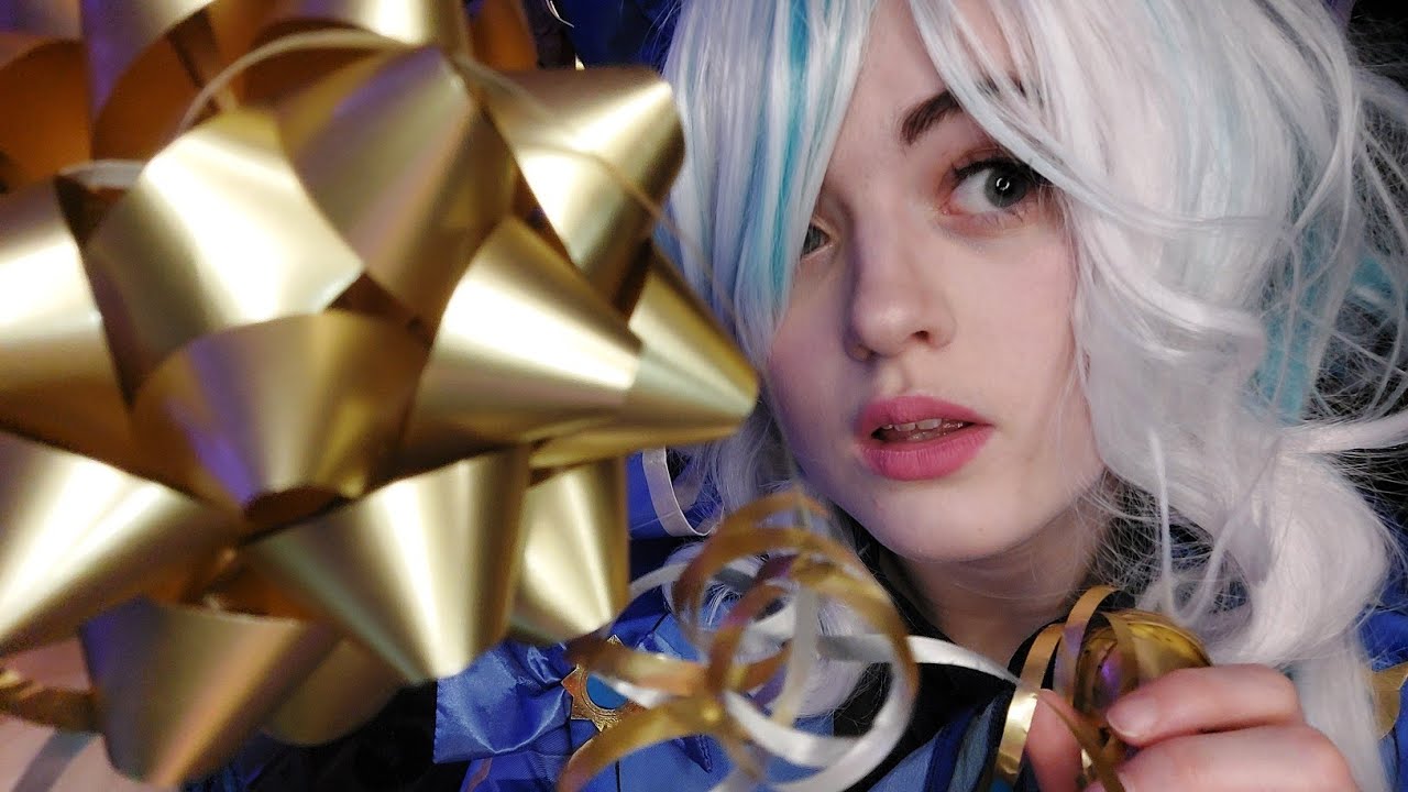 【ASMR】POV: you're a present (wrapping you up) ♡ Personal Attention ♡ Furina Cosplay