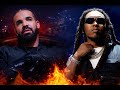 Drake ft Takeoff - Ghosted (official lyrics video)