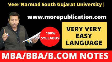 MBA BOOKS/NOTES VNSGU|Veer Narmad South Gujarat University|EASY LANGUAGE|BBA NOTES/BOOKS|BCOM BOOKS