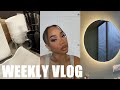 Weekly vlog 2suite de lamnagement encore des achats en guerre avec mes meubles et mes cheveux