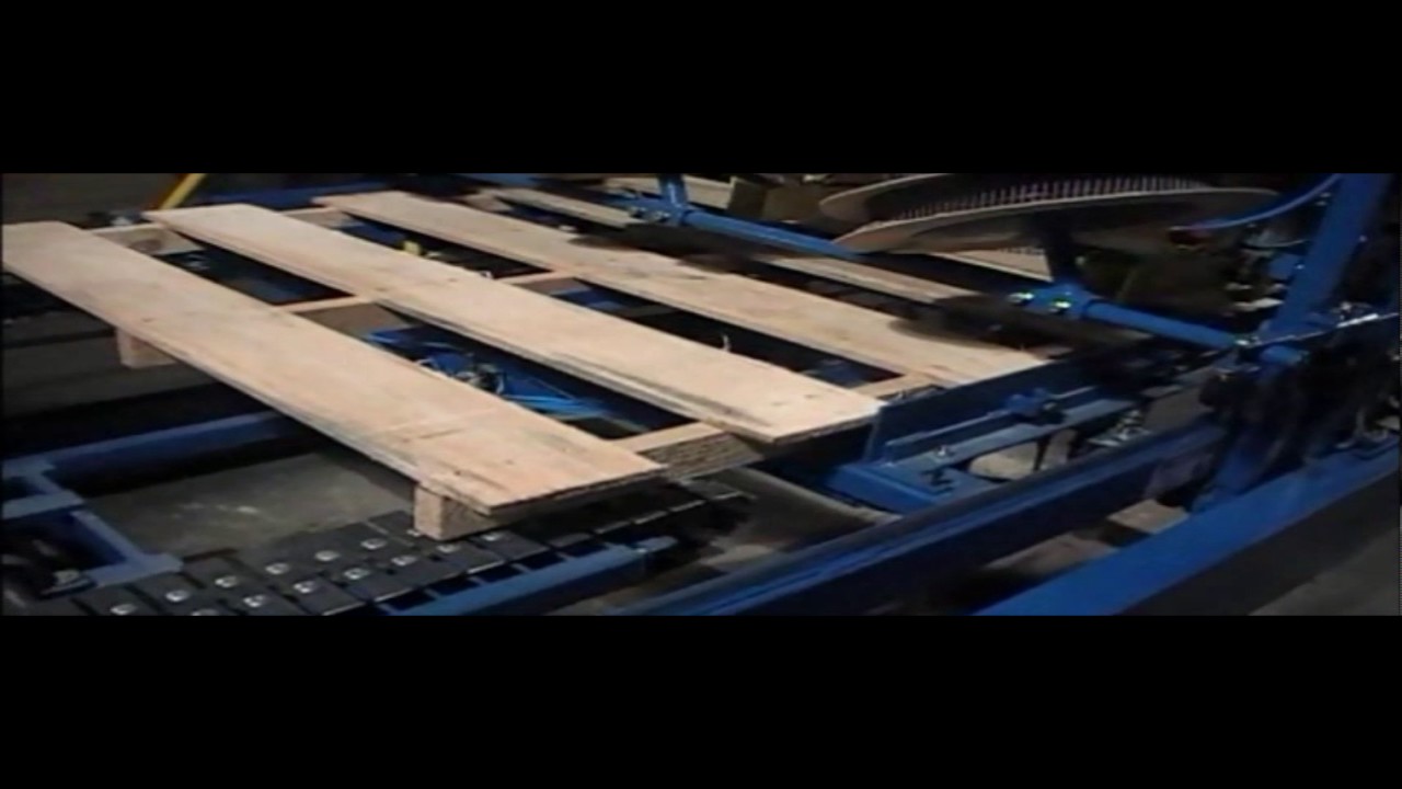 Pallet Chief Skid Machine KMZ1 YouTube