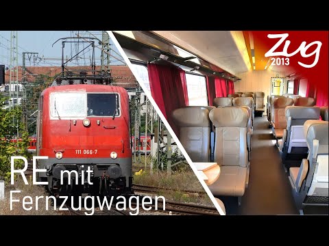 Dieser 9-Euro Ticket Zug fhrt mit Fernzug-Wagen | RE16 Mnchen - Nrnberg Zusatzzug