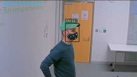 Recognition with cap and mask