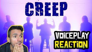 Creep - Radiohead (acapella) VoicePlay ft. Anthony Gargiula (REACTION) First Time Hearing It