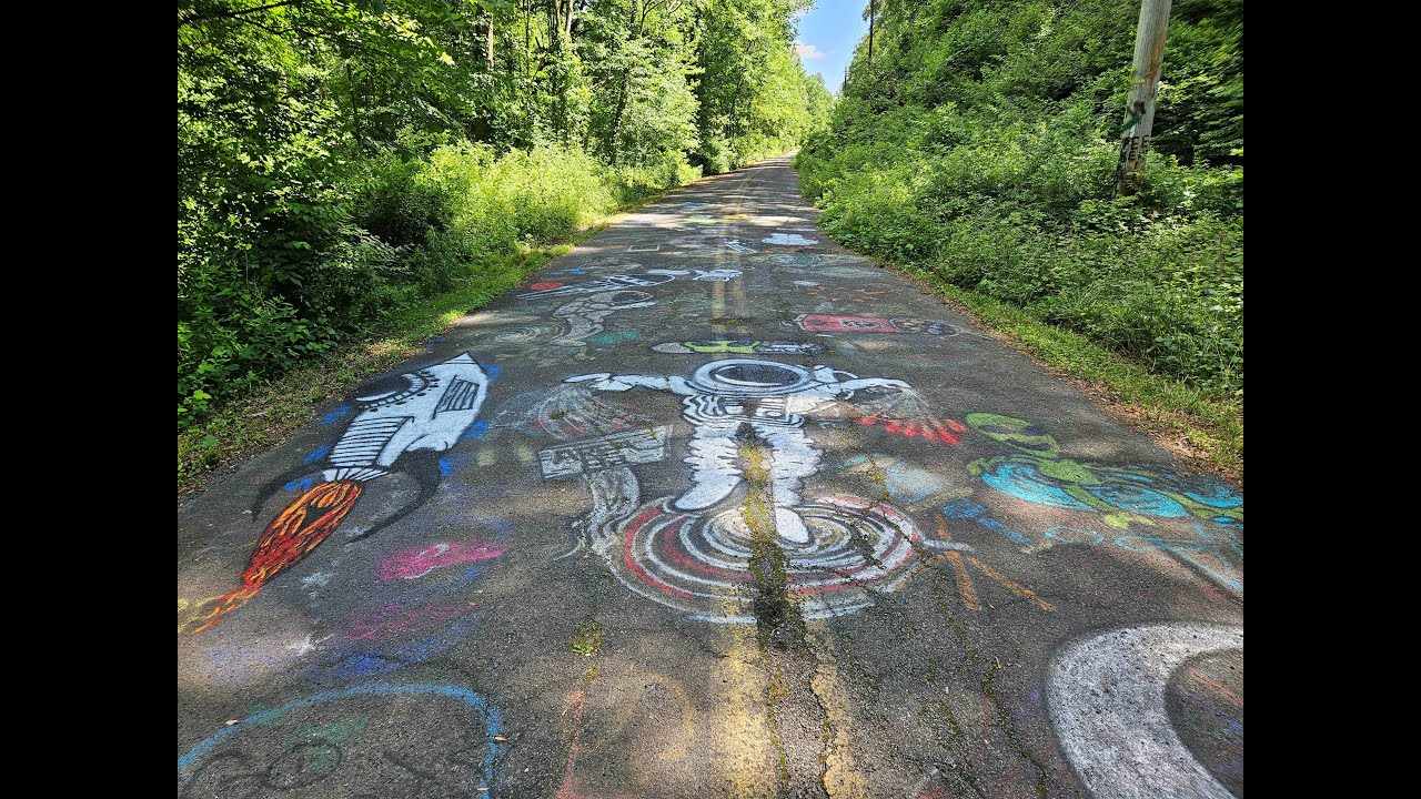 Old Abandoned Route 82: Berks County's Graffiti Highway