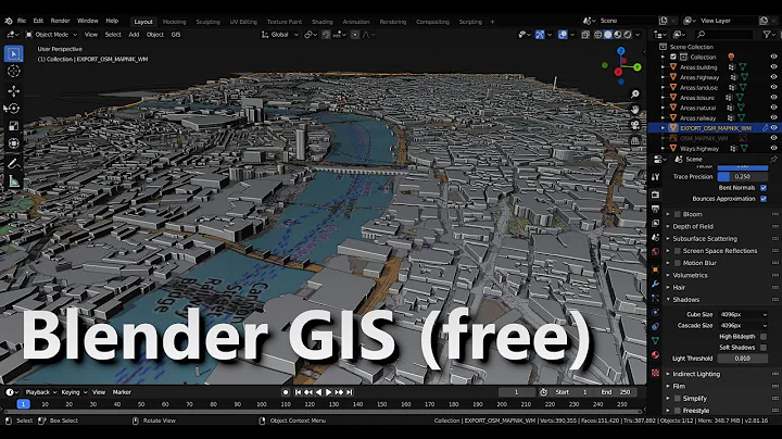 Unlocking the Power of Blender with GIS