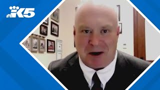 Washington GOP Chair Jim Walsh reacts to President Trump's speech to Congress