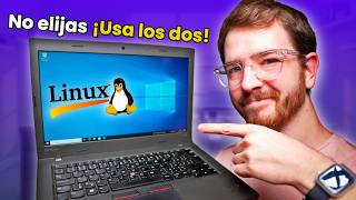 Cómo Usar Windows y Linux en el mismo PC (Fácil y Sin Complicarte)