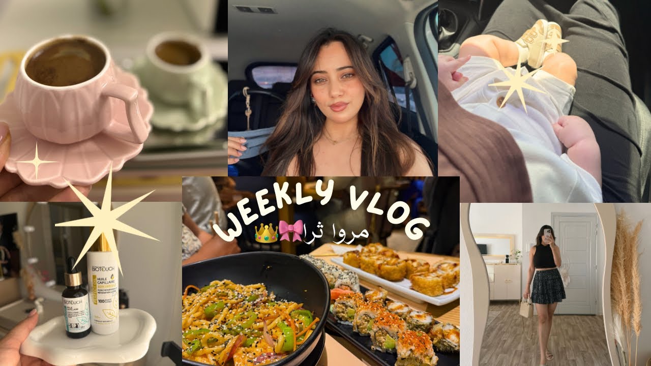 “أسبوع من العمر | عرس تونسي، لمة أصحاب، سوشي و قهوة في المهدية ☕🎉